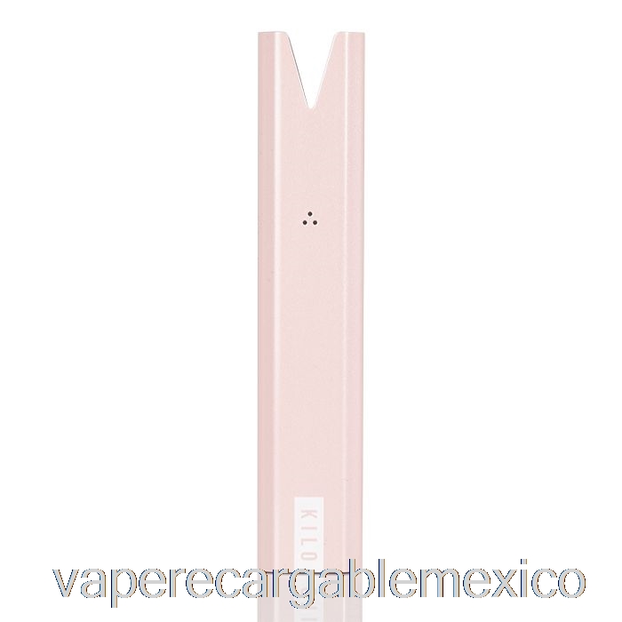 Vape Recargable Kilo 1k Sistema De Cápsulas Ultraportátil Rosa Perla